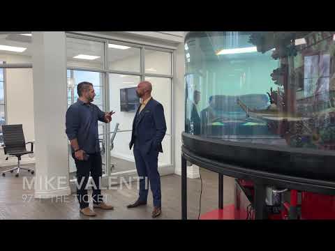 Mike Valenti Visits the MARK Z Office